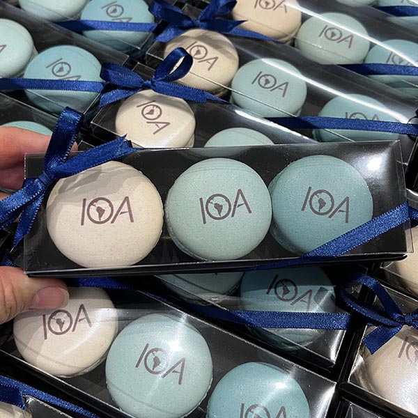 Macarons corporativos