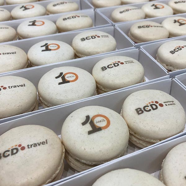 Macarons corporativos