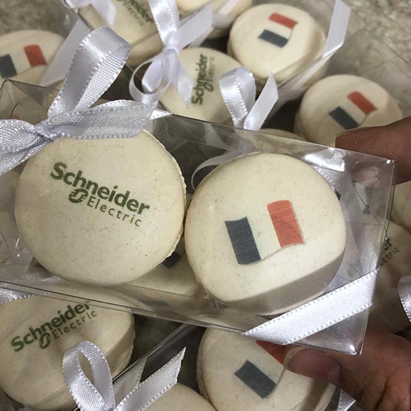 Macarons corporativos