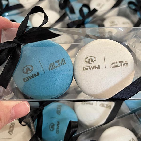 Macarons corporativos