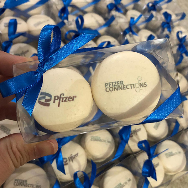 Macarons corporativos